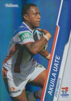 2015 ESP Traders - Parallel Set #P72 Akuila Uate Front